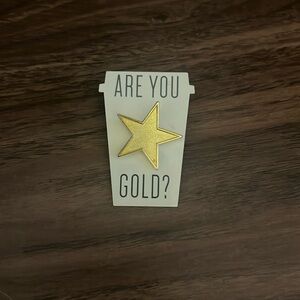 Starbucks pin